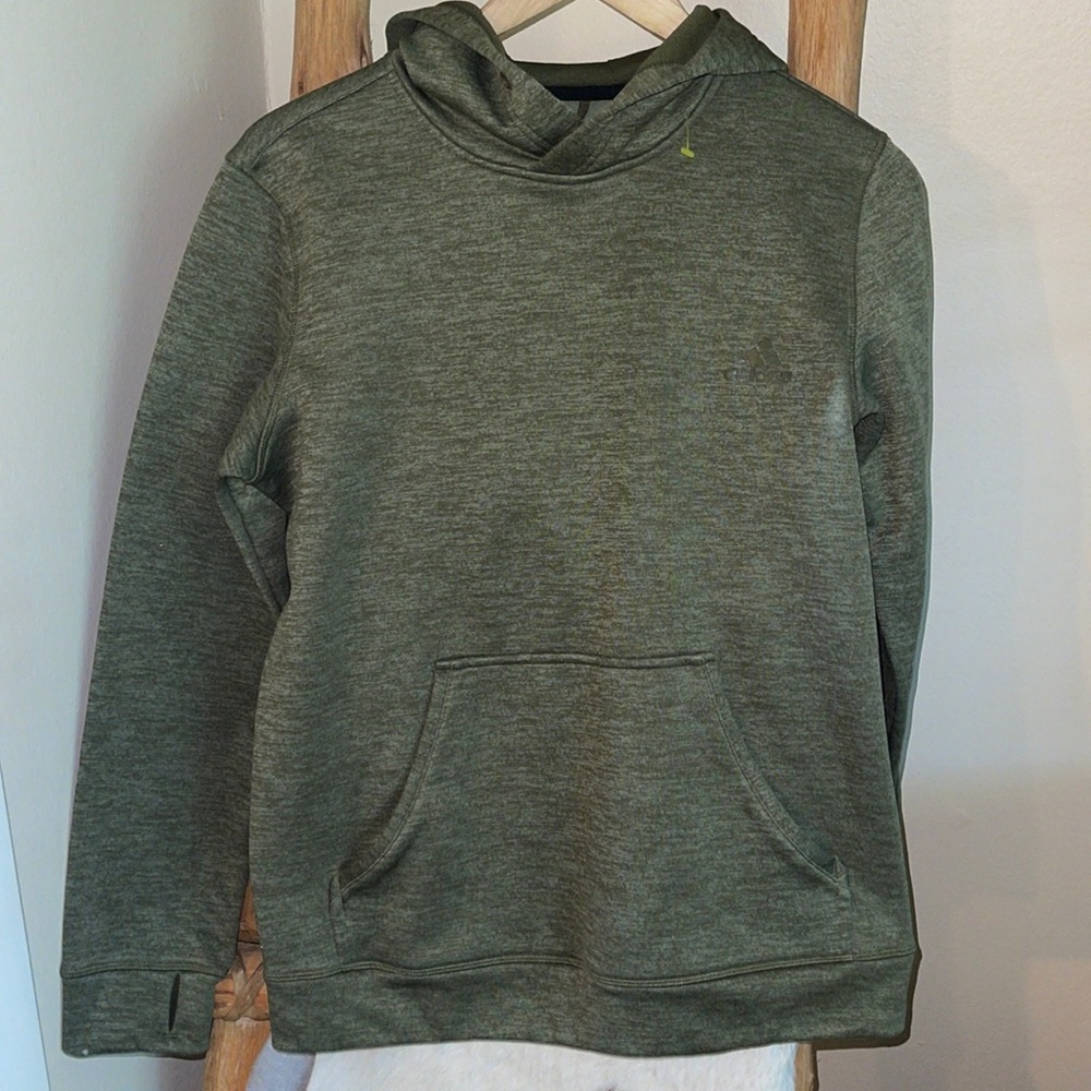 Adidas DriFit Material Army Green Hoodie